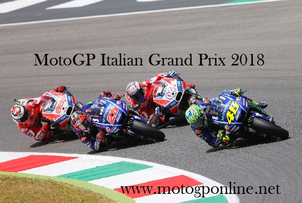 2018 MotoGP Italian Grand Prix Live Stream