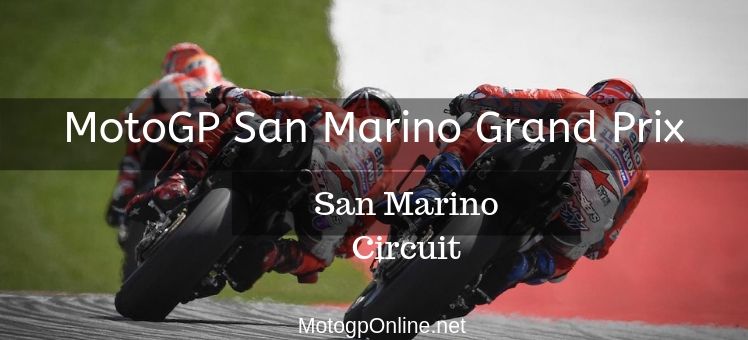 San Marino MotoGP 2018 Live Stream