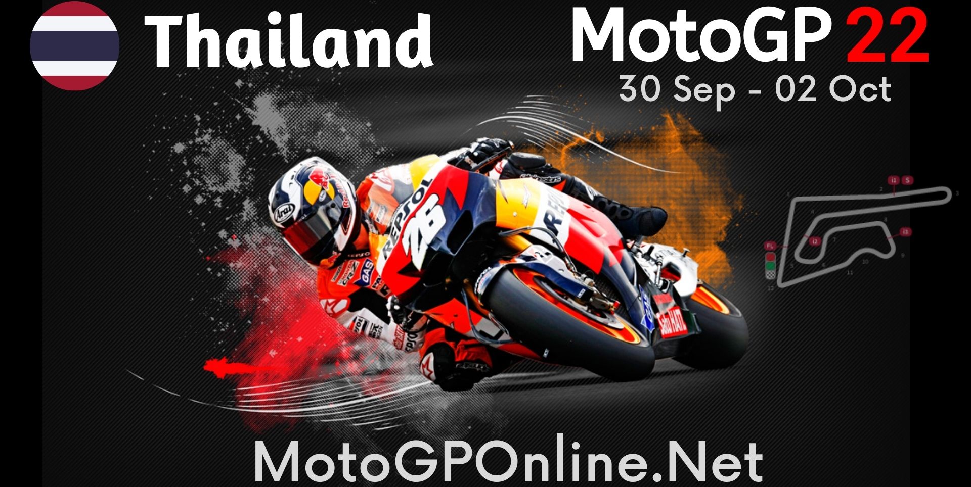 MotoGP Thailand 2018 Race Live Stream