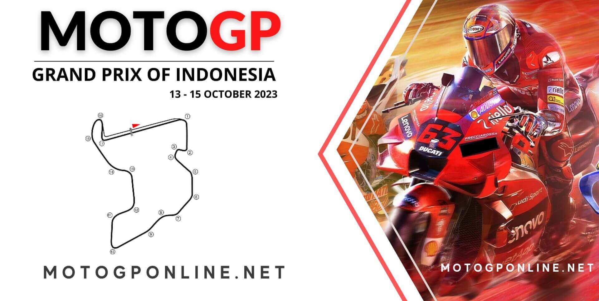 Indonesian MotoGP Live Stream 2023 | Full Race Replay