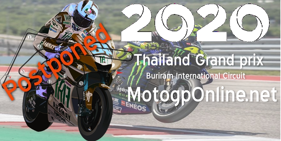 Thailand MotoGP 2020 Postponed due to Coronavirus