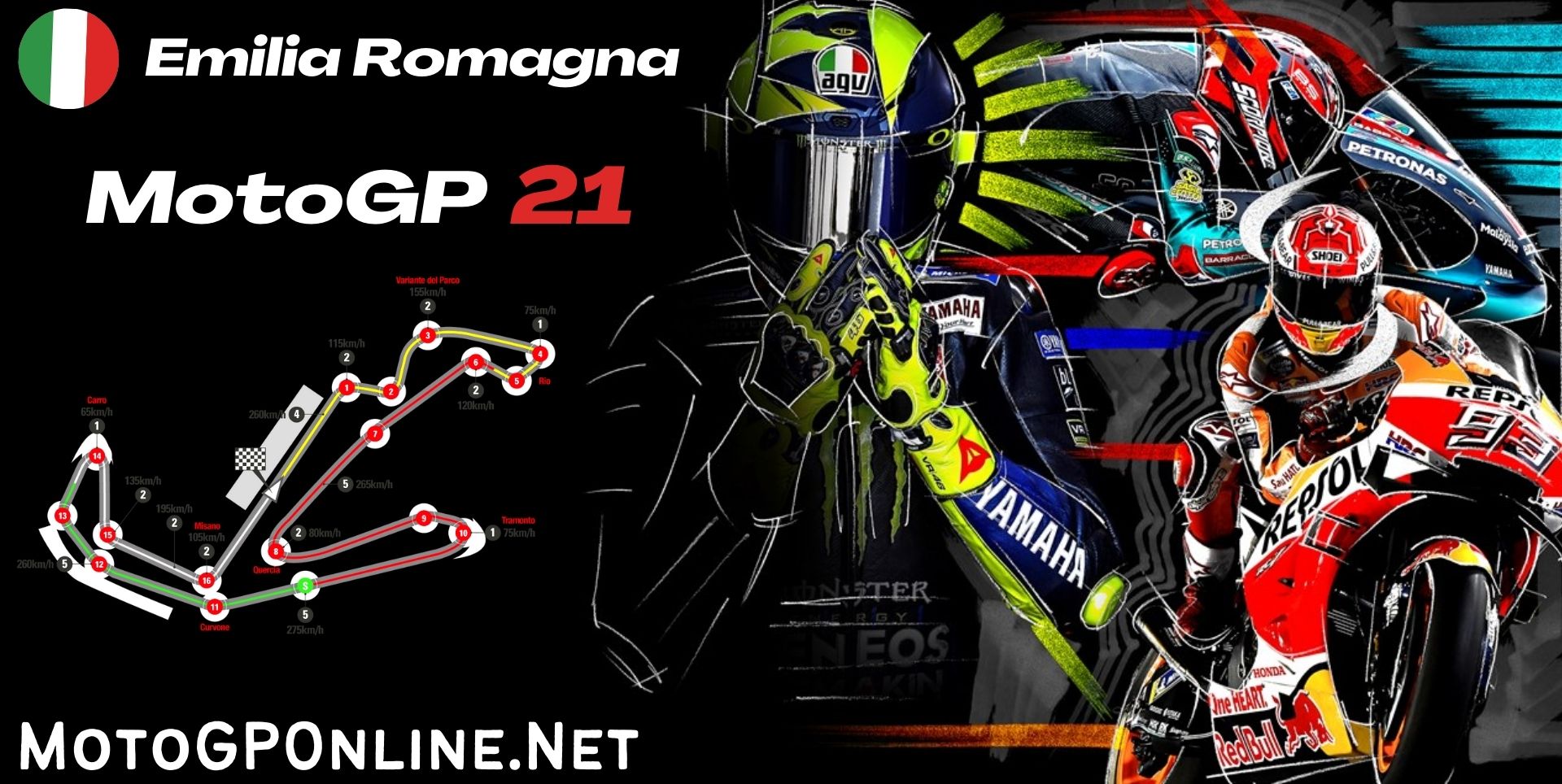 Emilia Romagna GP Live Stream