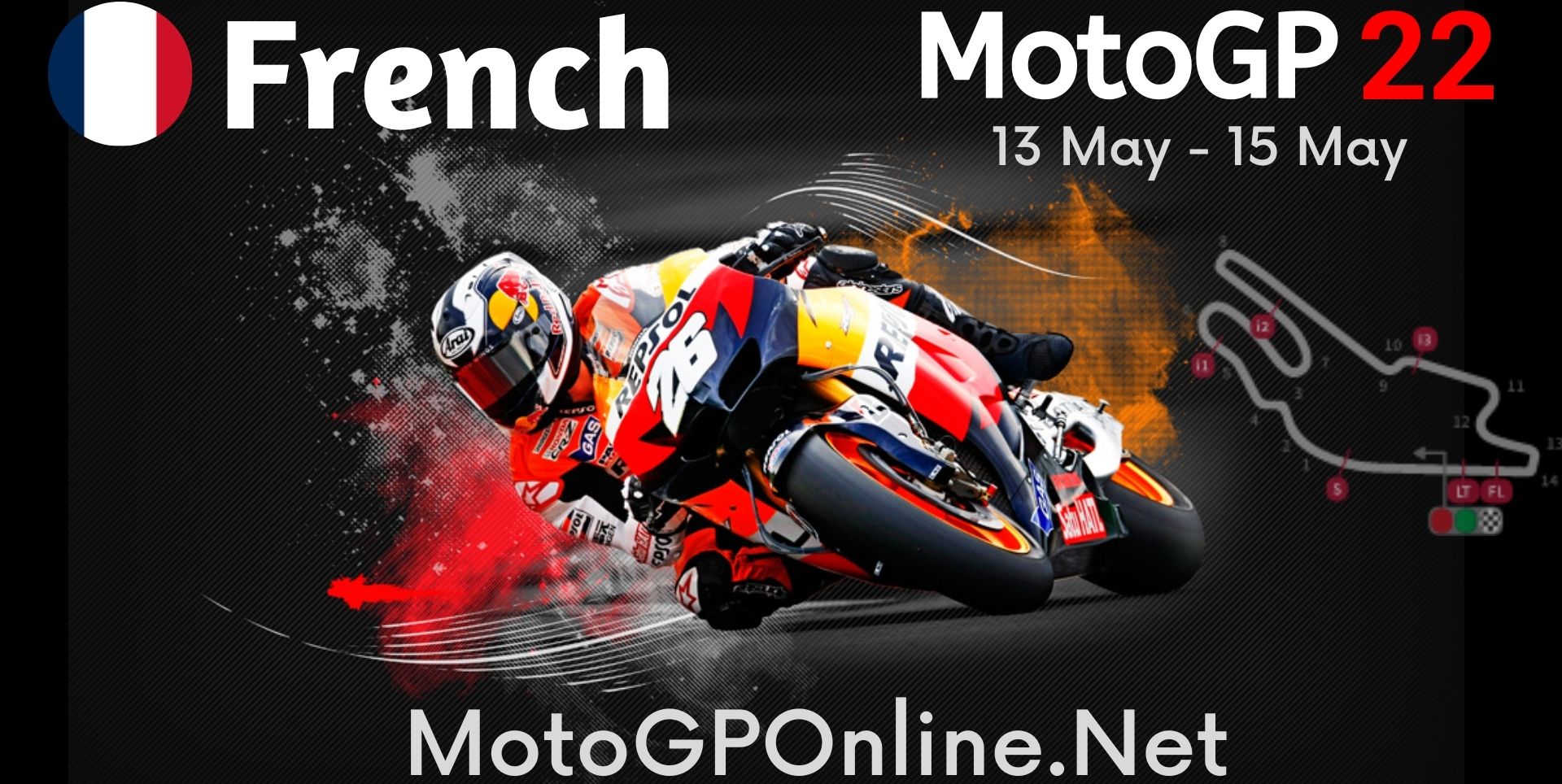 Live Streaming Grand Prix Of French MotoGP 2017