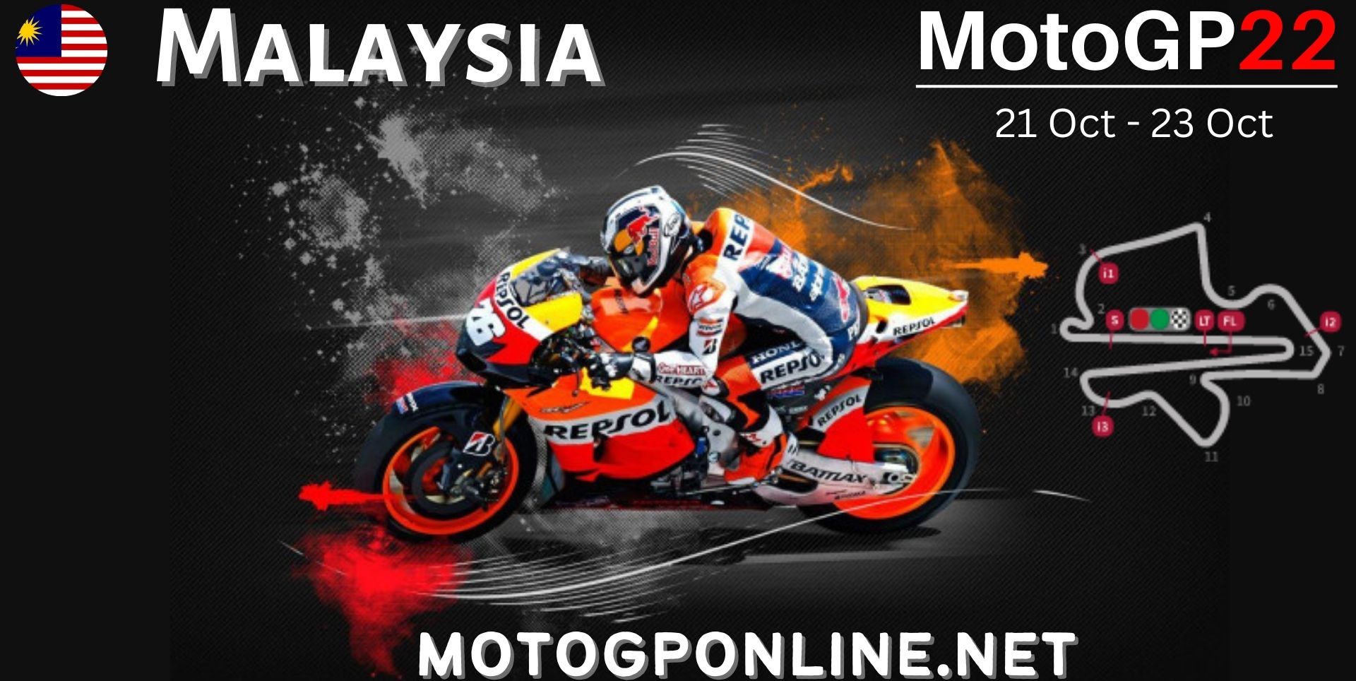 2018 Malaysia MotoGP Live Stream