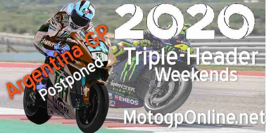MotoGP Argentina 2020 Race Postponed