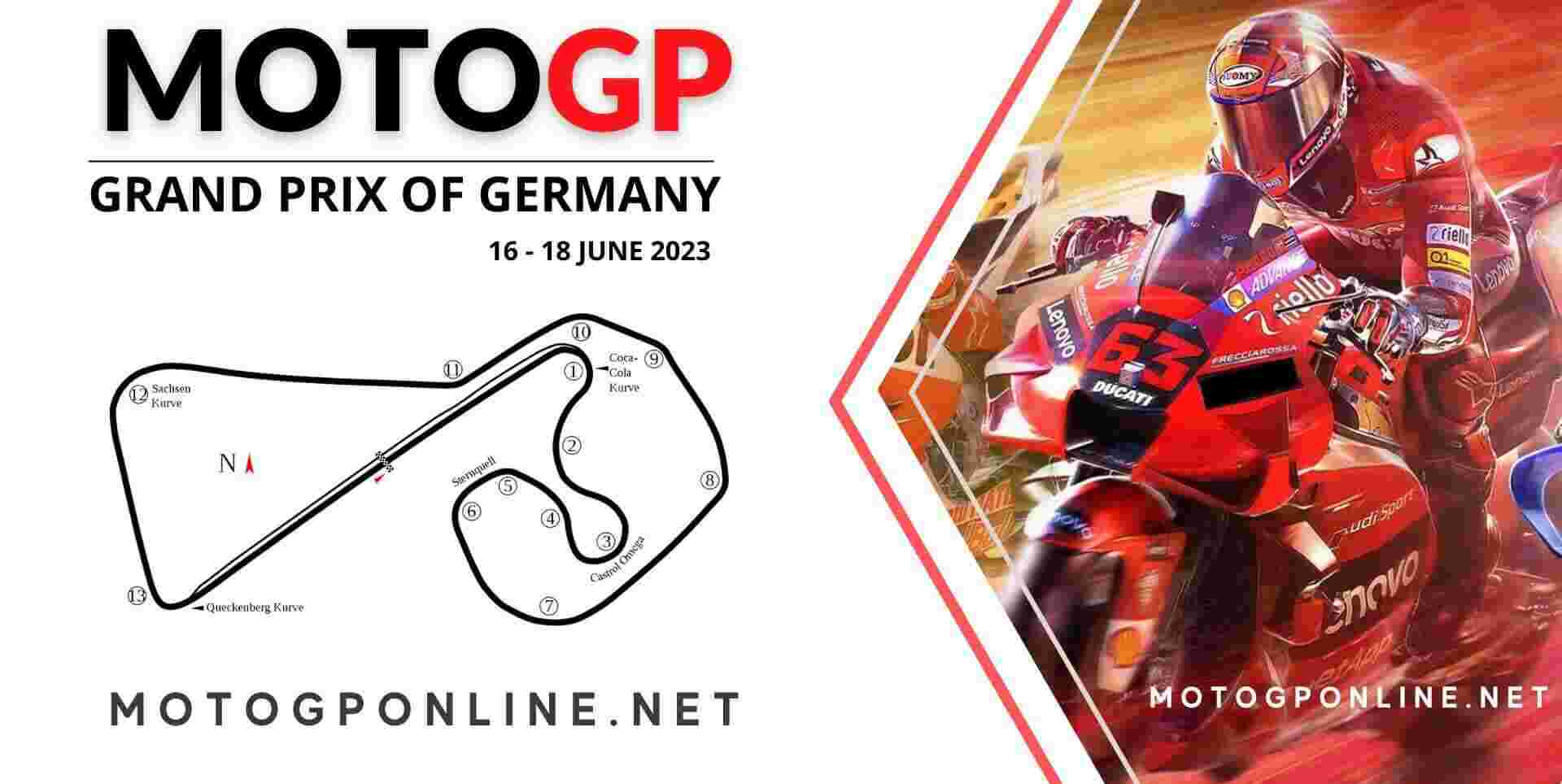 MotoGP Germany Grand Prix Live Stream