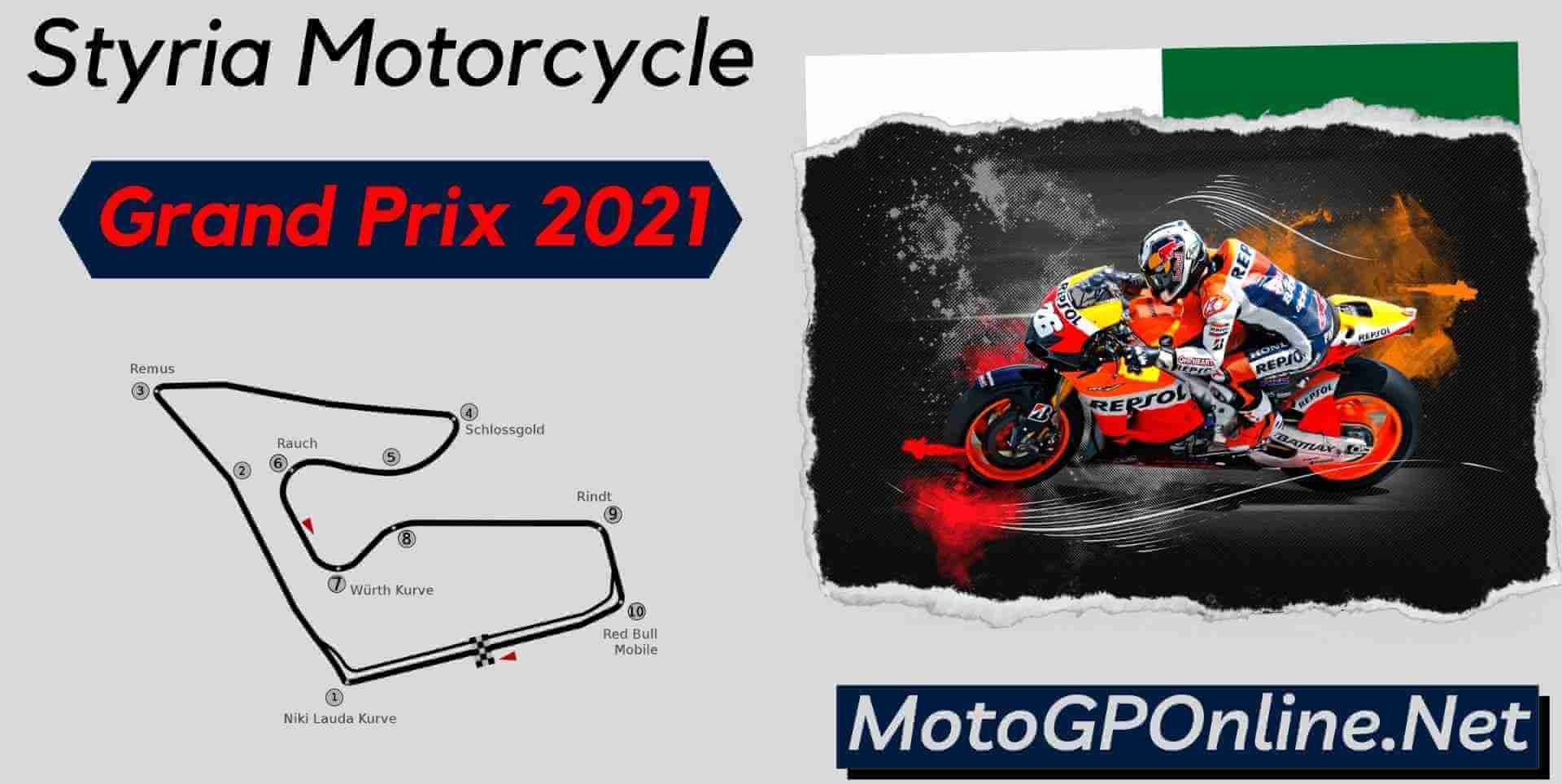 MotoGP Styrian GP Live Stream Schedule Time Date