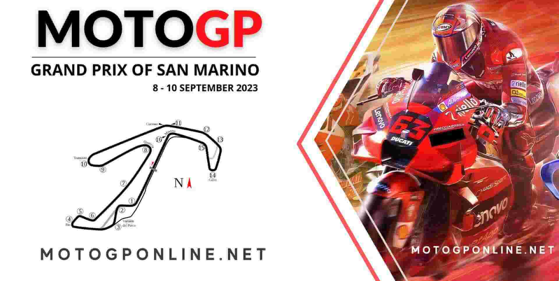 San Marino MotoGP Live Stream 2023 Full Race Replay